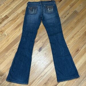 Citizens Of Humanity Dark Blue Flare Jeans